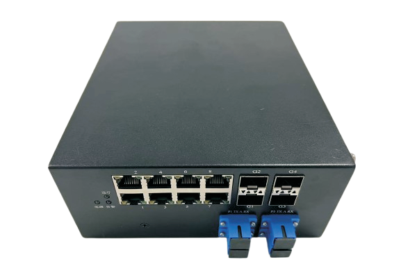 工业级导轨式TSN交换机